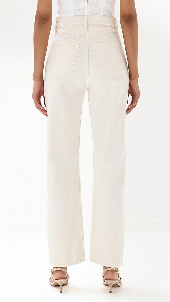 Reformation Abby High Rise Straight Jeans | Shopbop Product Image