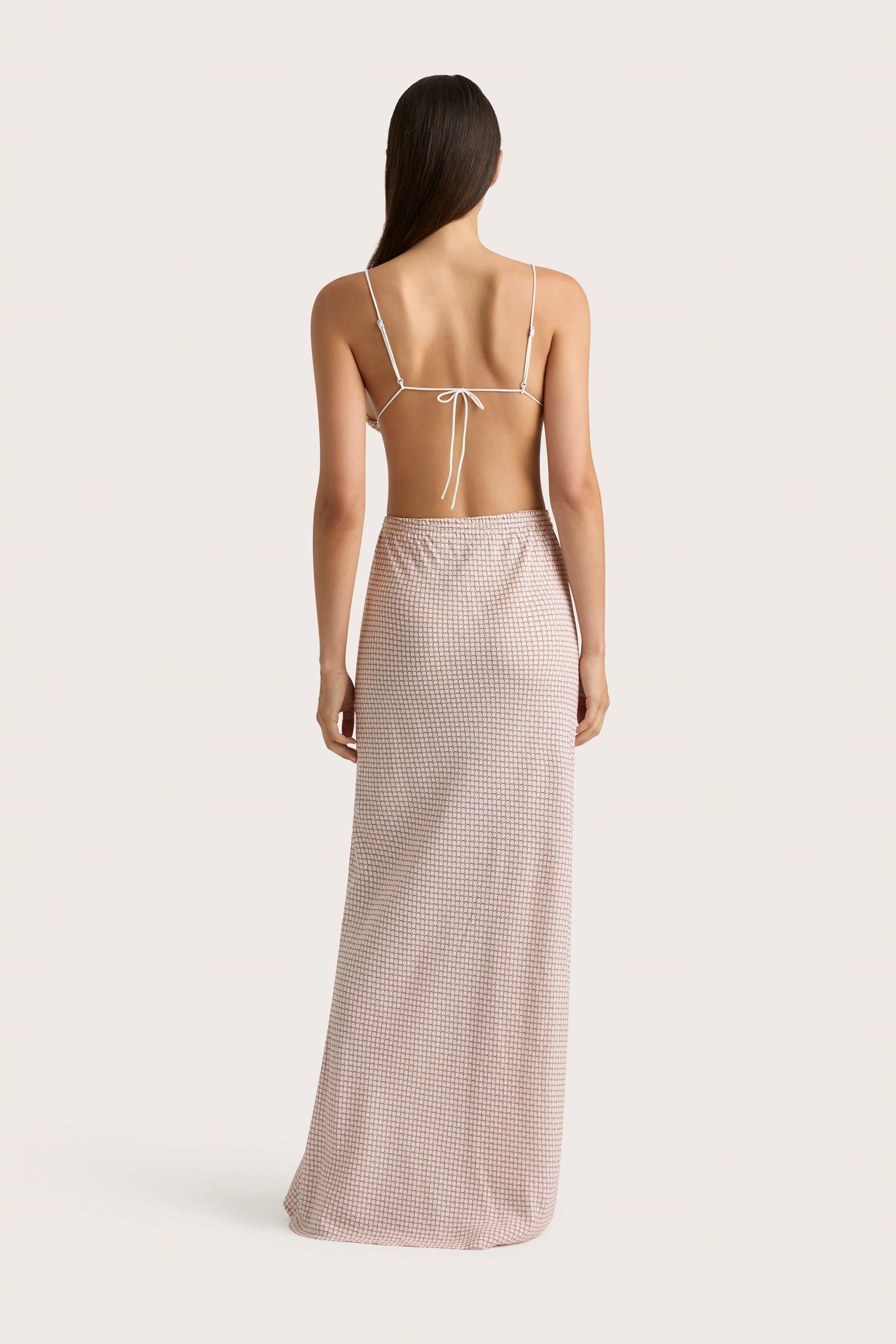 Menton Maxi Skirt Oliander Blush Product Image