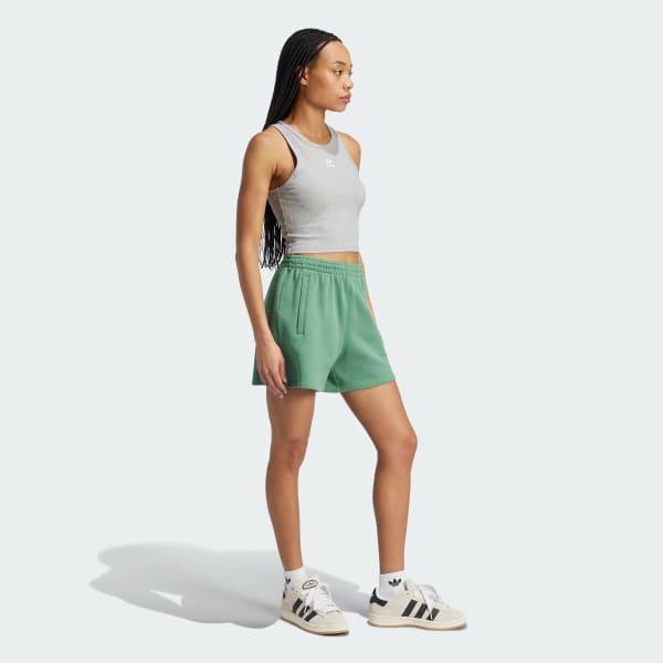 adidas Essentials French Terry Shorts Black XS Womens Product Image