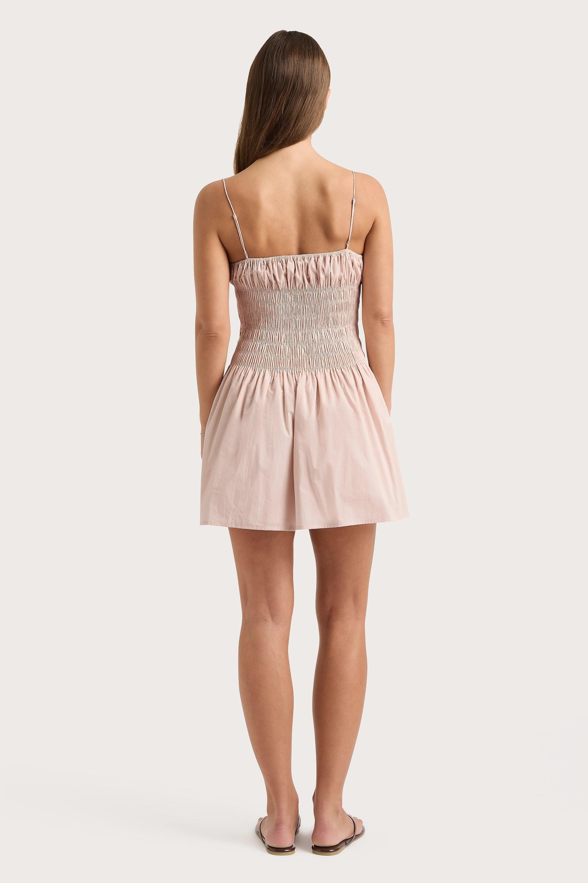 Douta Mini Dress Blush Product Image