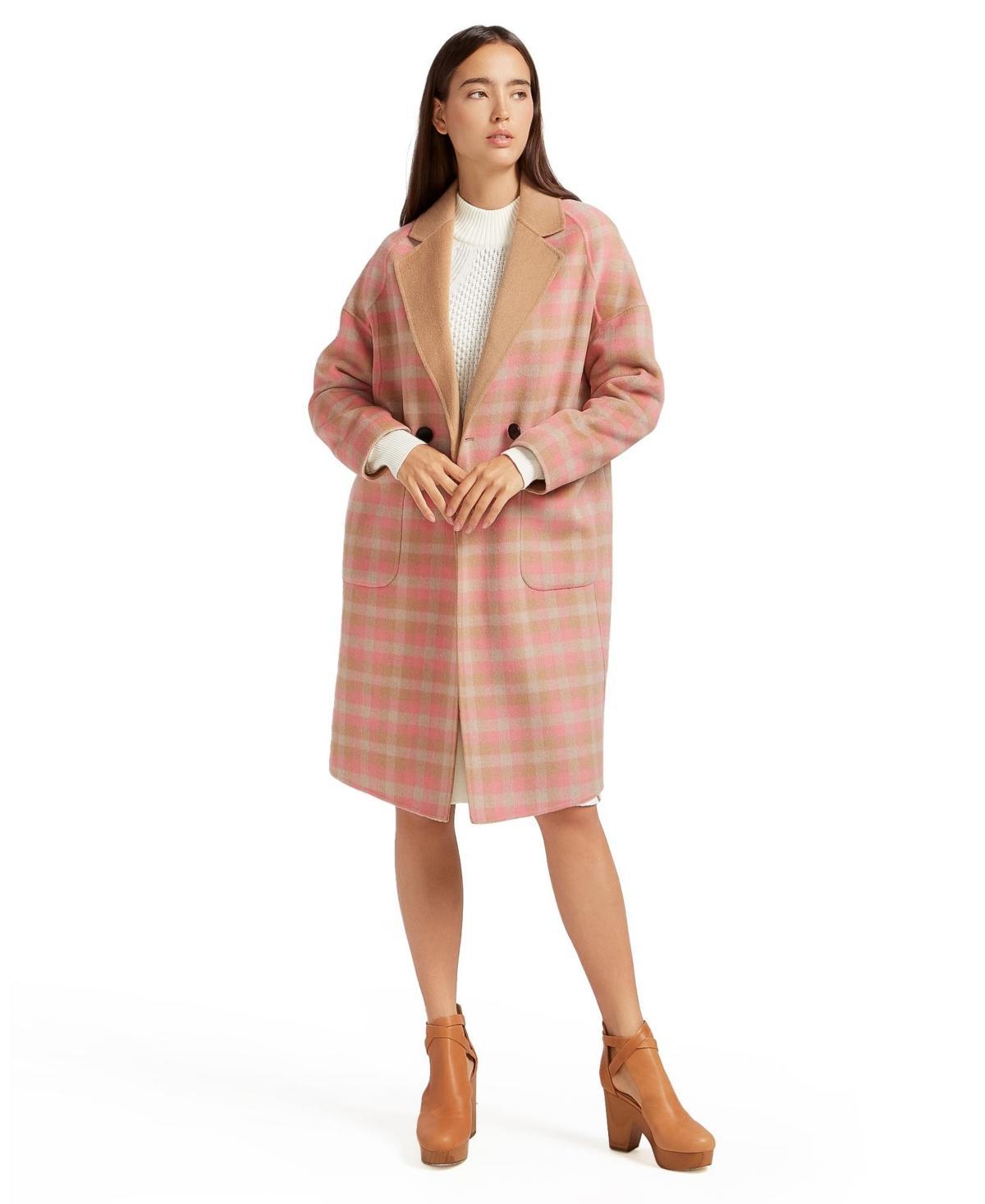 Women Belle & Bloom Publisher Double Breasted Wool Blend Coat Product Image