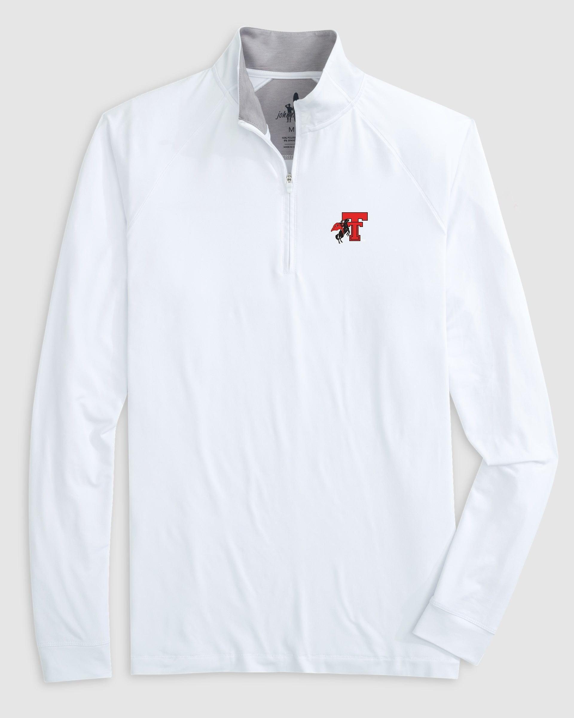 johnnie-O Texas Tech Freeborne Performance 1/4 Zip - Vault Logo Product Image