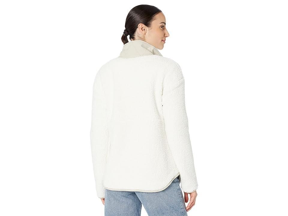 Royal Robbins Urbanesque Sherpa 1/2 Zip (Creme) Women's Clothing Product Image