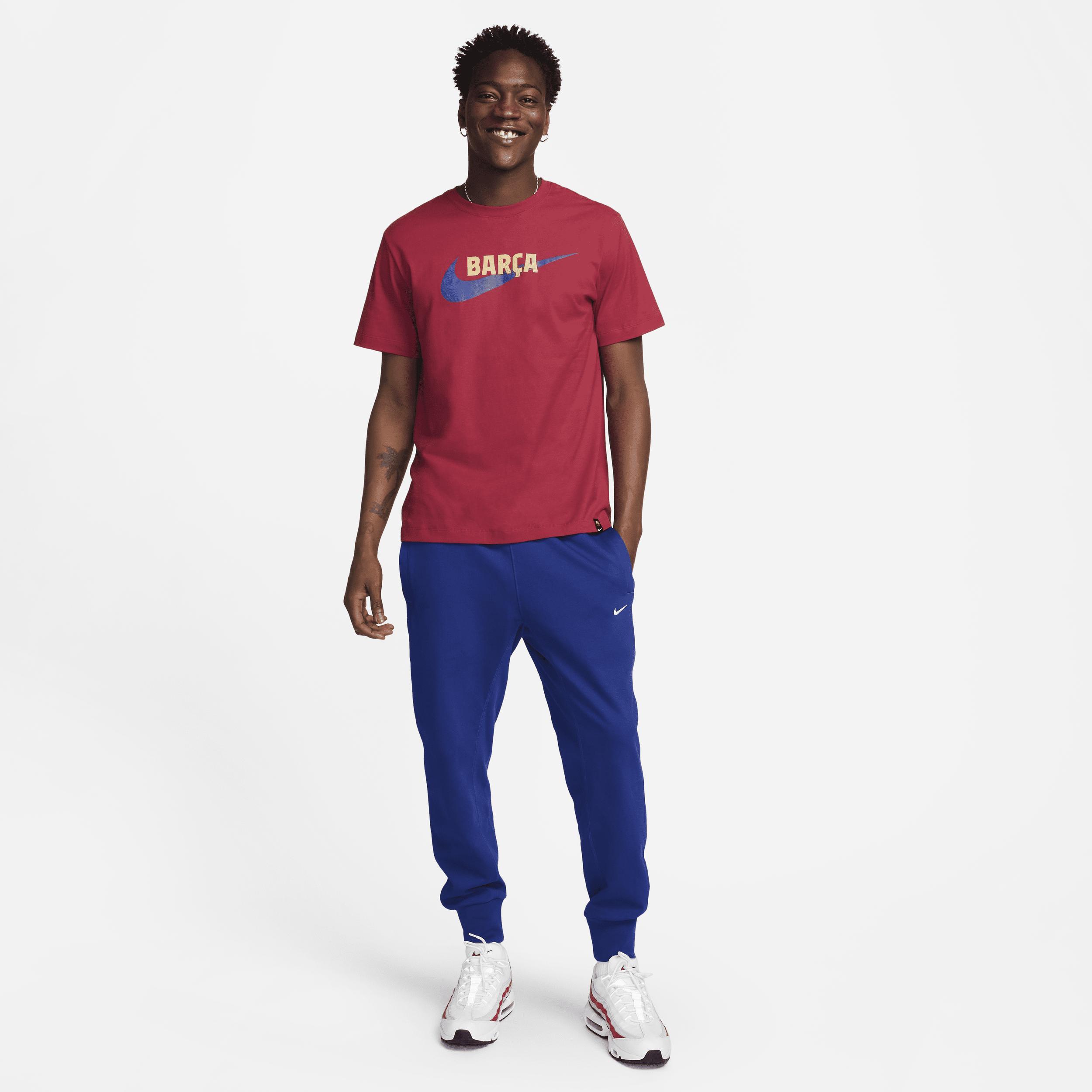 FC Barcelona Swoosh Nike Men's T-Shirt Product Image