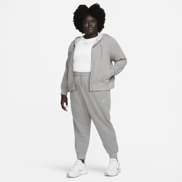 Nike Women's Dri-FIT One Full-Zip French Terry Hoodie (Plus Size) Product Image