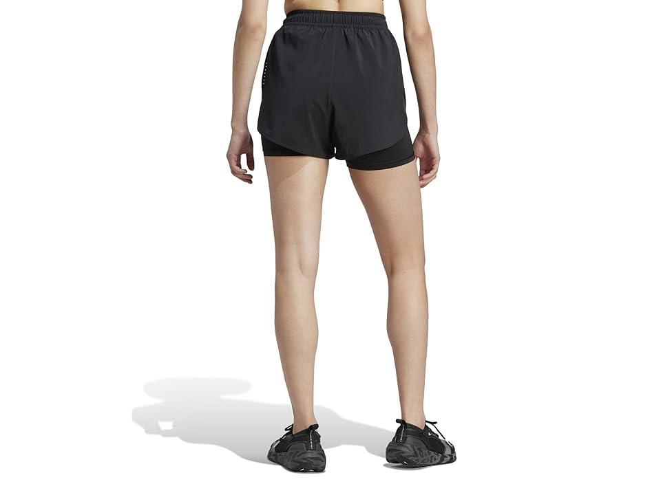 adidas Womens adidas Stella McCartney TruePurpose 2-in-1 Shorts - Womens Black Product Image