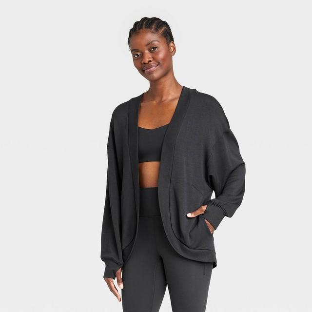 Womens French Terry Cardigan - All in Motion Product Image