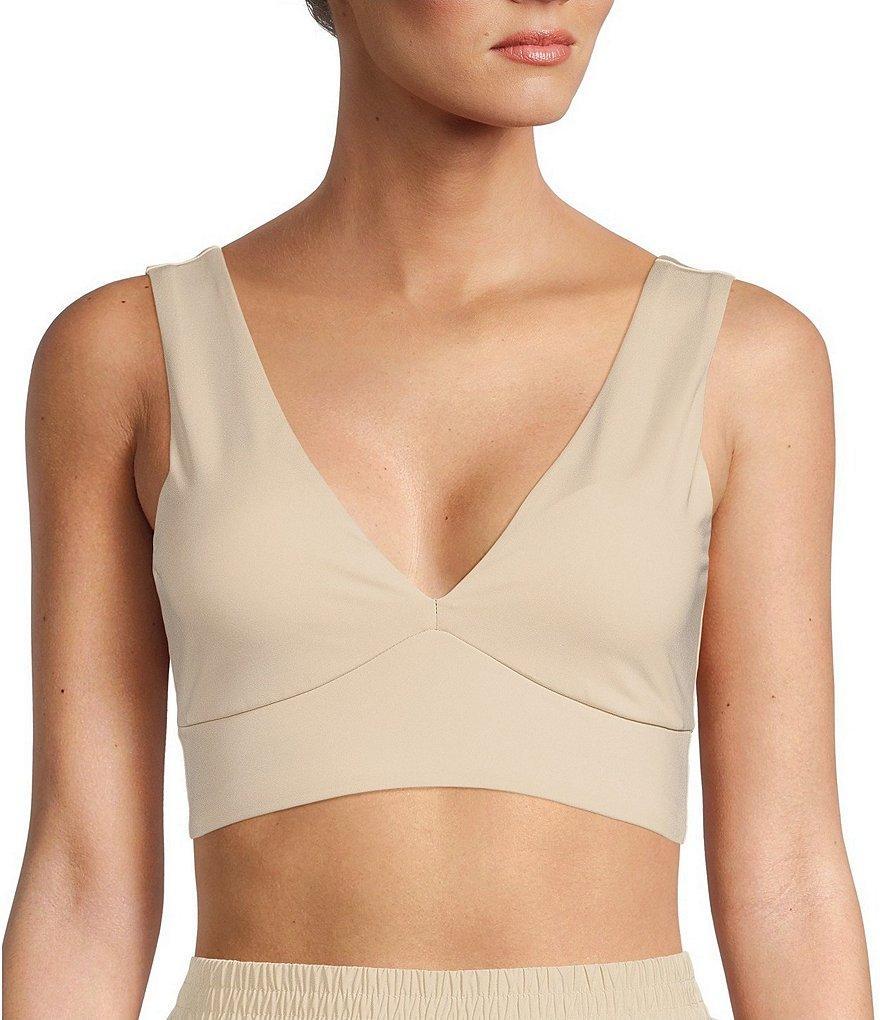 Antonio Melani Active In The Zone Longline V-Neck Sports Bra Product Image