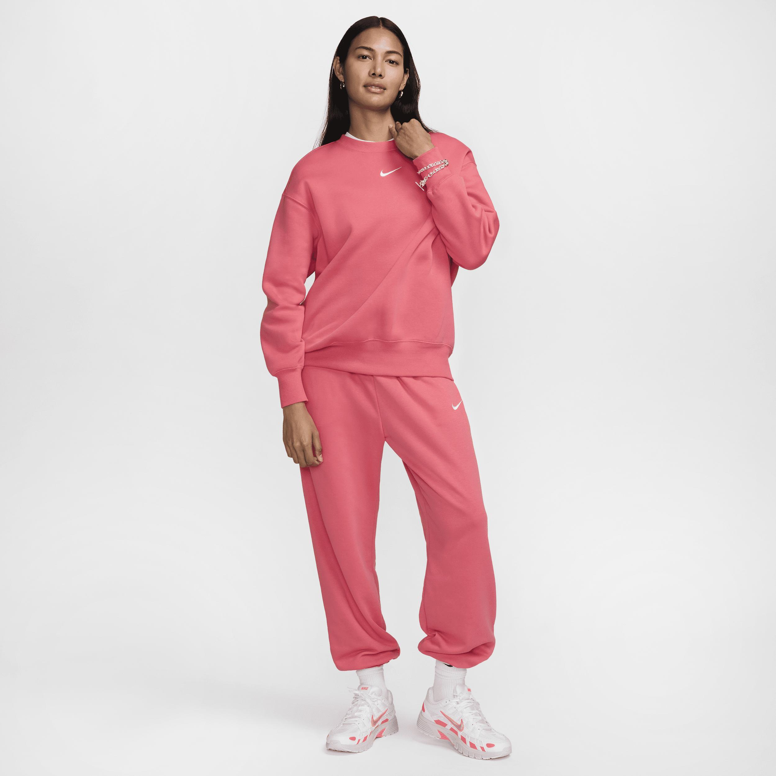 Womens Nike Sportswear Phoenix Fleece Oversized Crew-Neck Sweatshirt Product Image