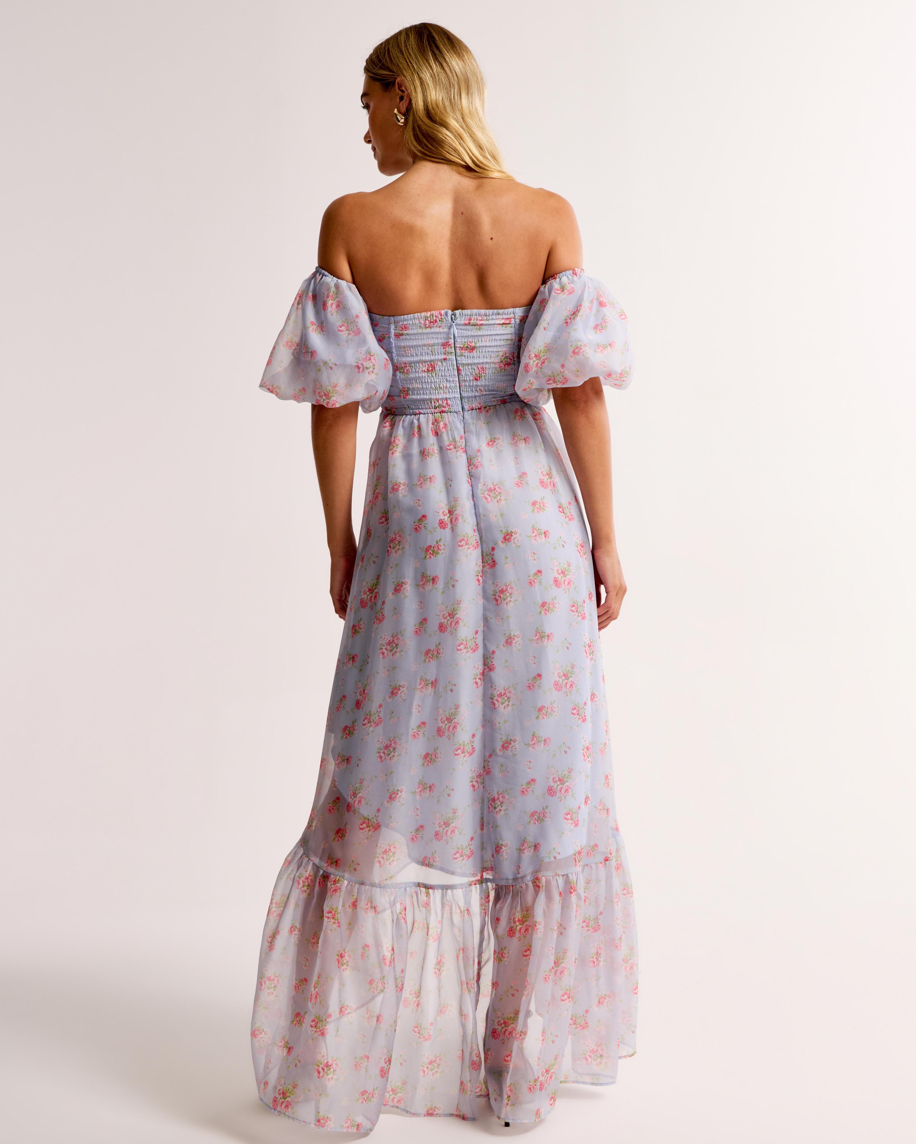 Emerson Off-The-Shoulder Drama Maxi Dress Product Image