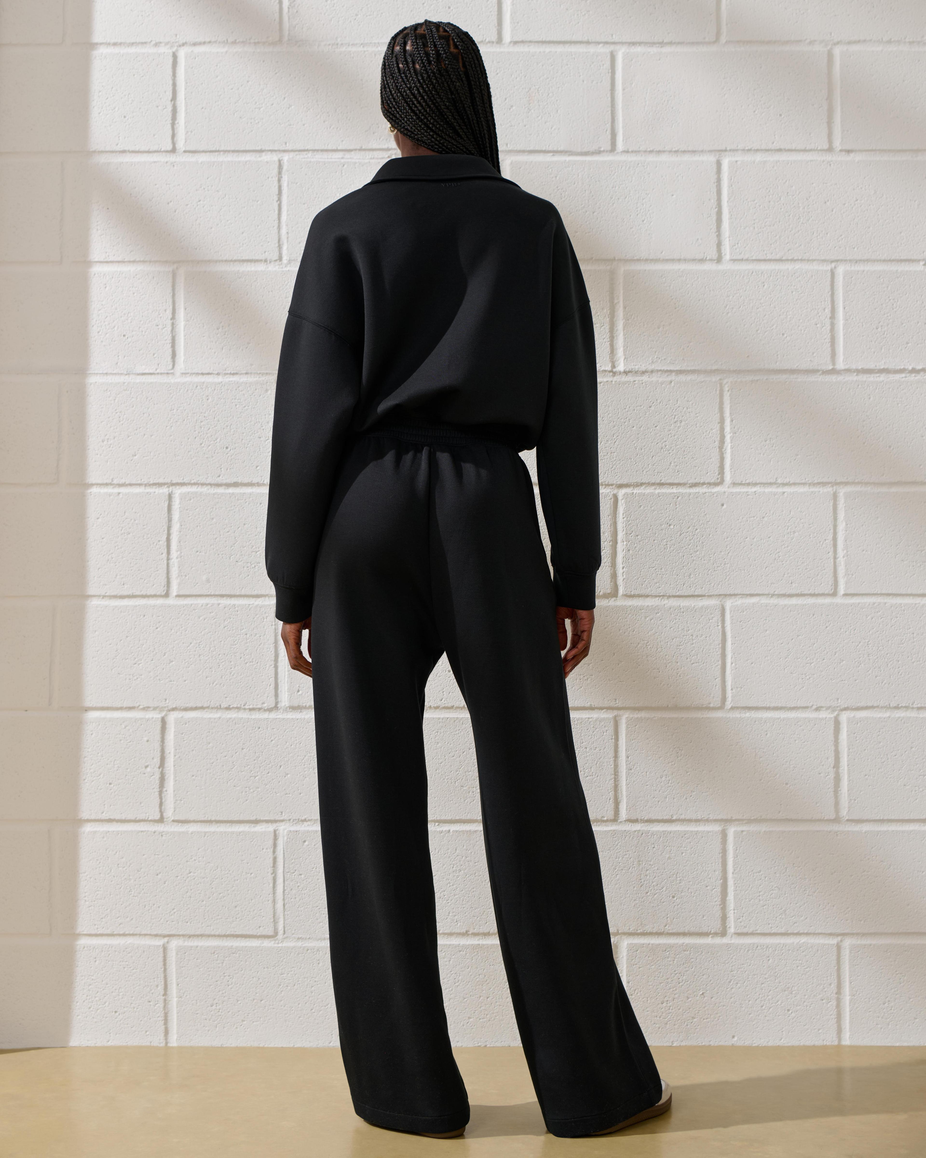 YPB neoKNIT Long-Sleeve Half-Zip Jumpsuit Product Image