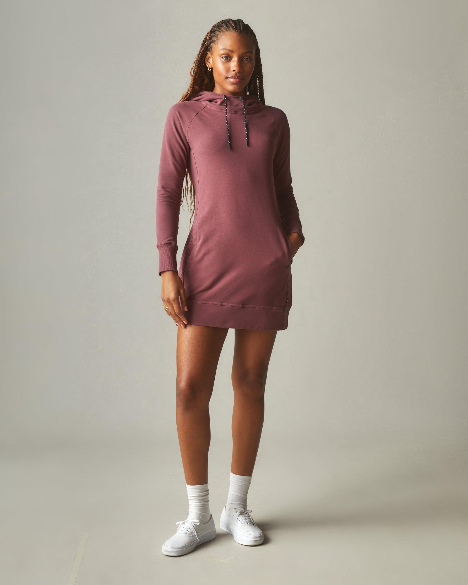 Hoodie Dress - Wild Ginger Female Product Image