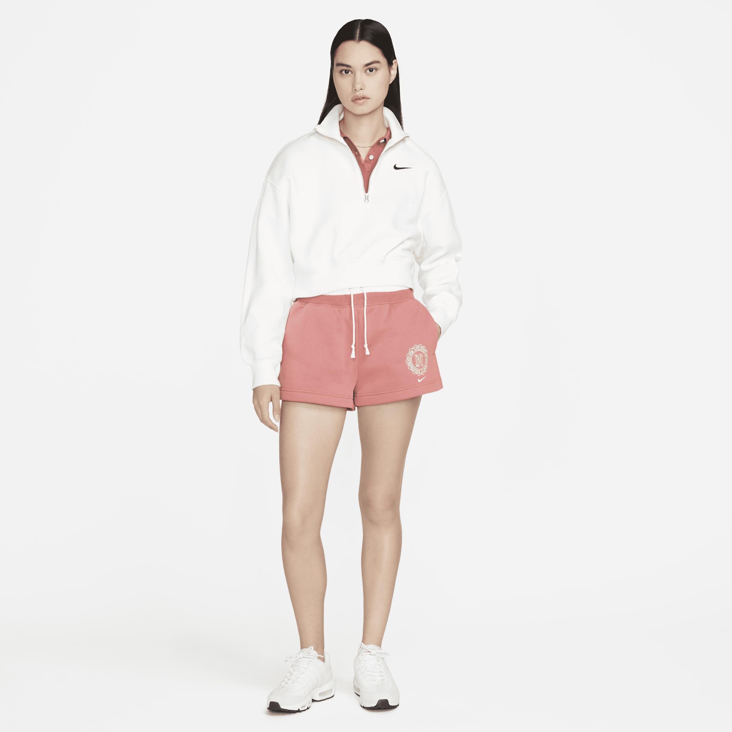 Women's Nike Sportswear Phoenix Fleece Heritage High-Waisted Shorts Product Image