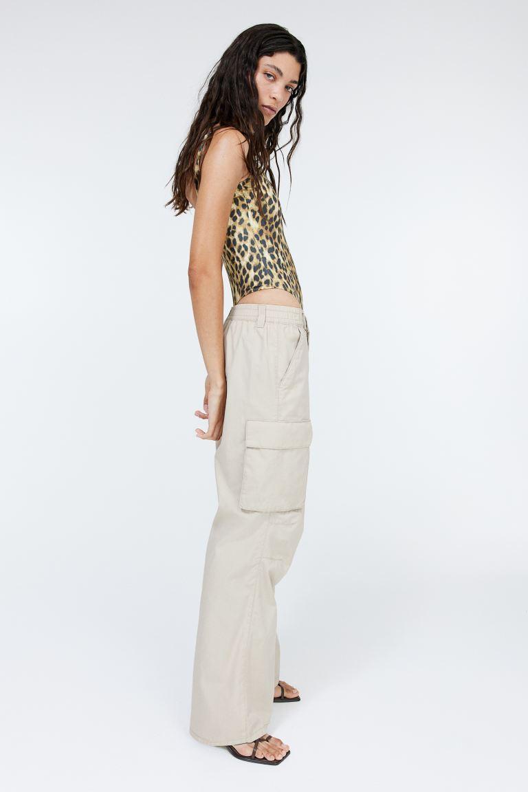 Canvas Cargo Pants Product Image