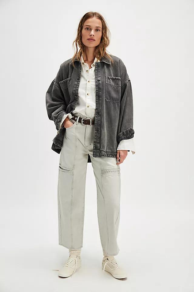 Citizens of Humanity Gianna Seamed Crop Baggy Jeans Product Image