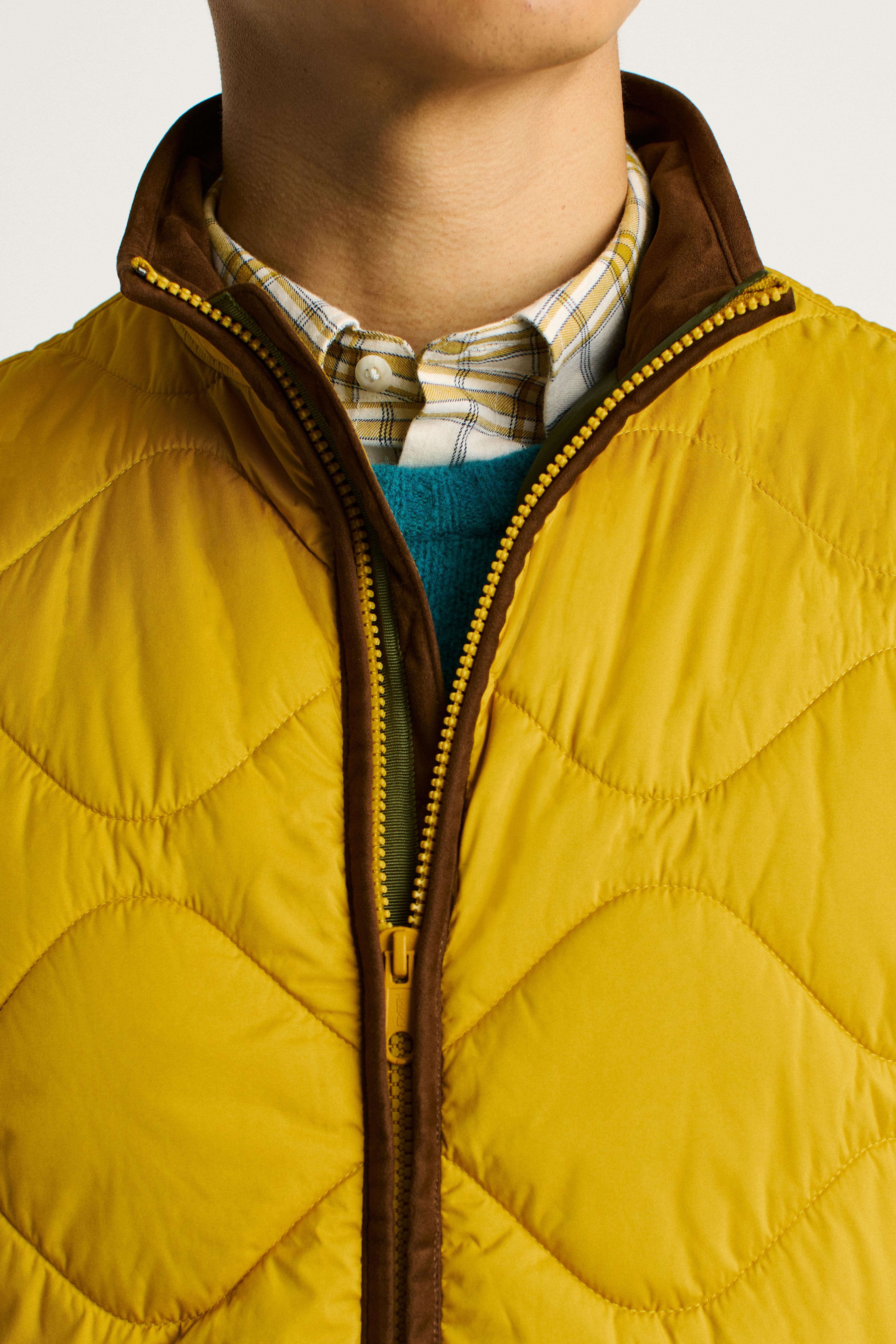 The Quilted Nylon Vest Product Image