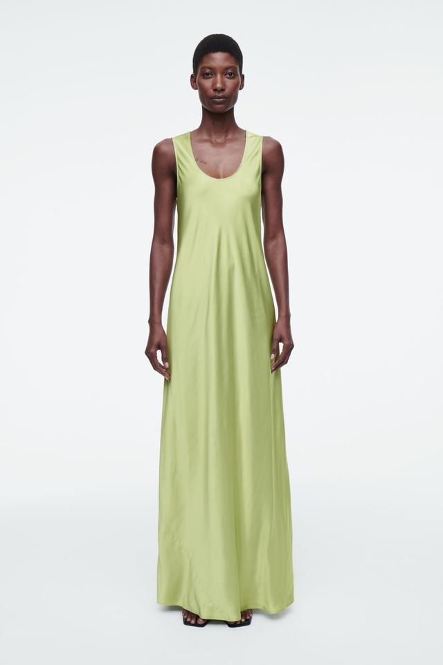 BIAS-CUT MAXI SLIP DRESS Product Image