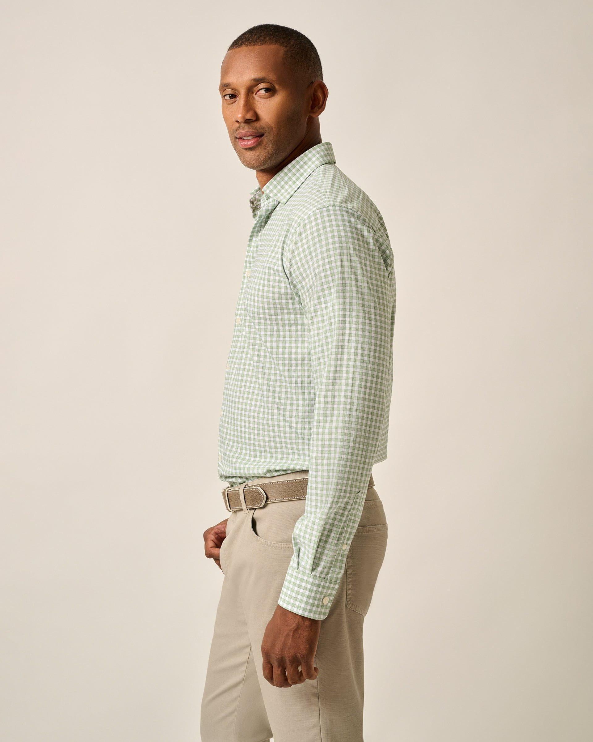 Performance Button Up Shirt - Westwood Male Product Image