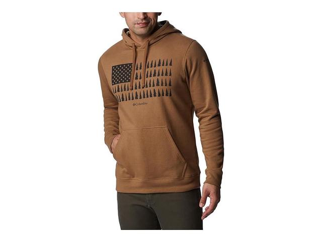 Mens Columbia Trek Graphic Fleece Hoodie Product Image