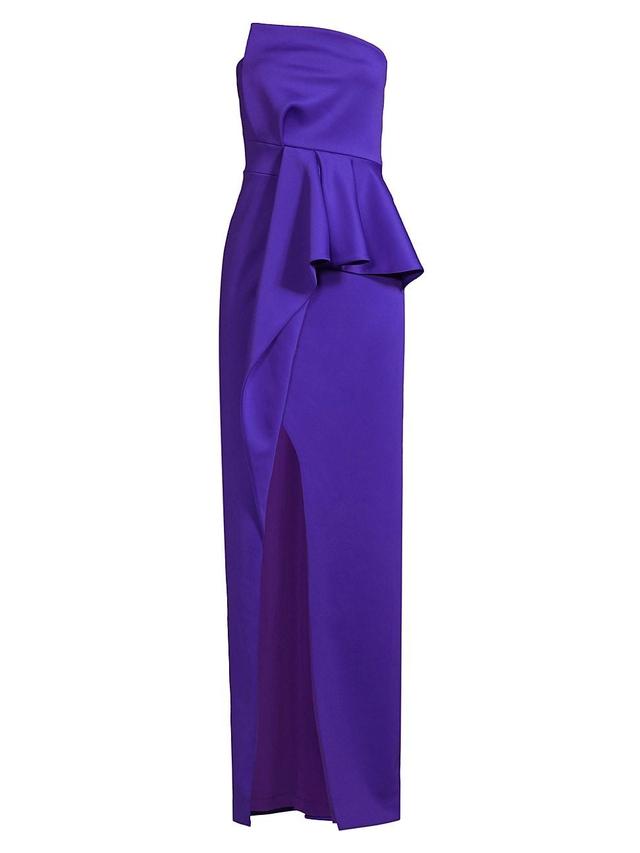 Womens Jonas Asymmetrical Draped Gown Product Image