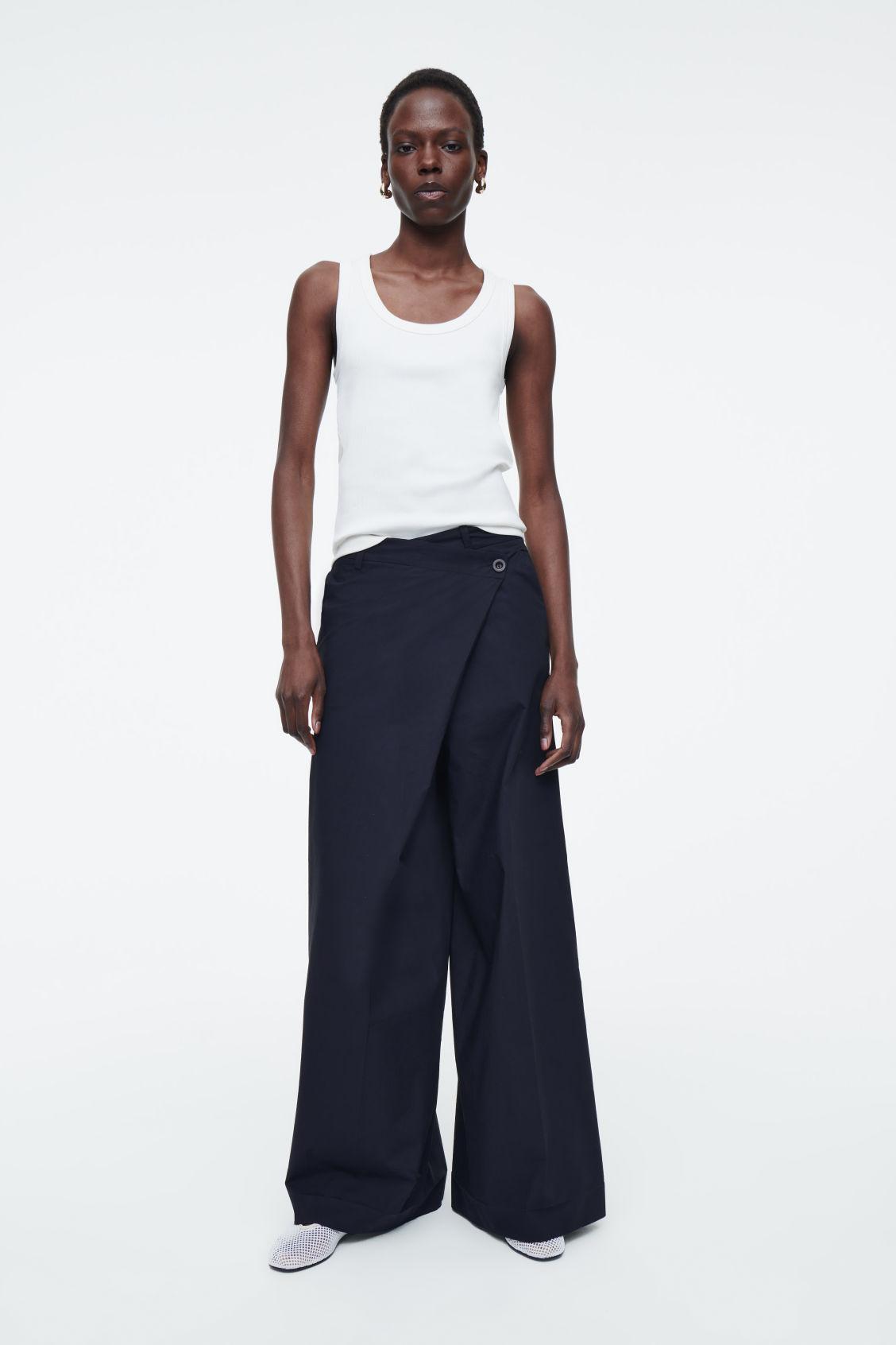 ASYMMETRIC WRAP PANTS Product Image