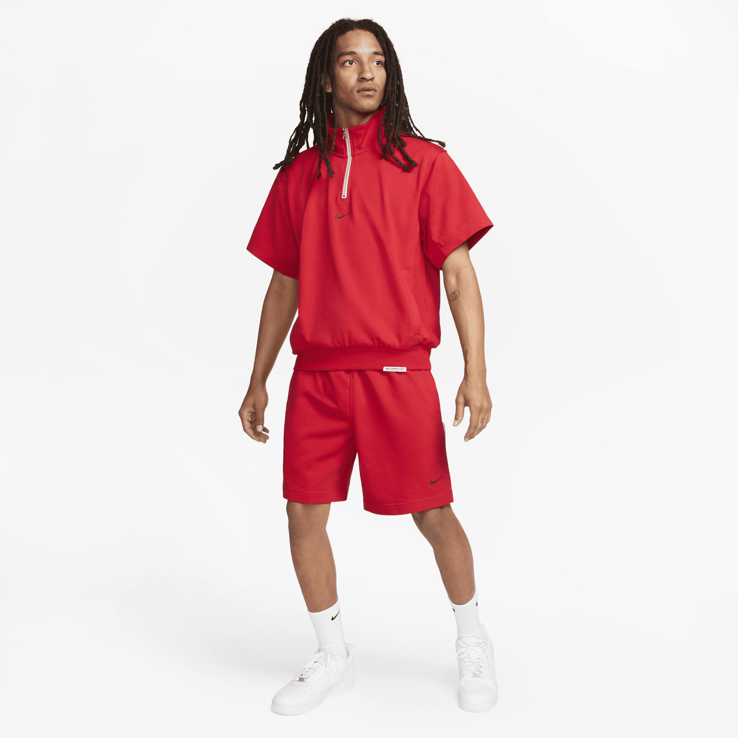 Nike Men's Dri-FIT Standard Issue 1/4-Zip Short-Sleeve Basketball Top Product Image