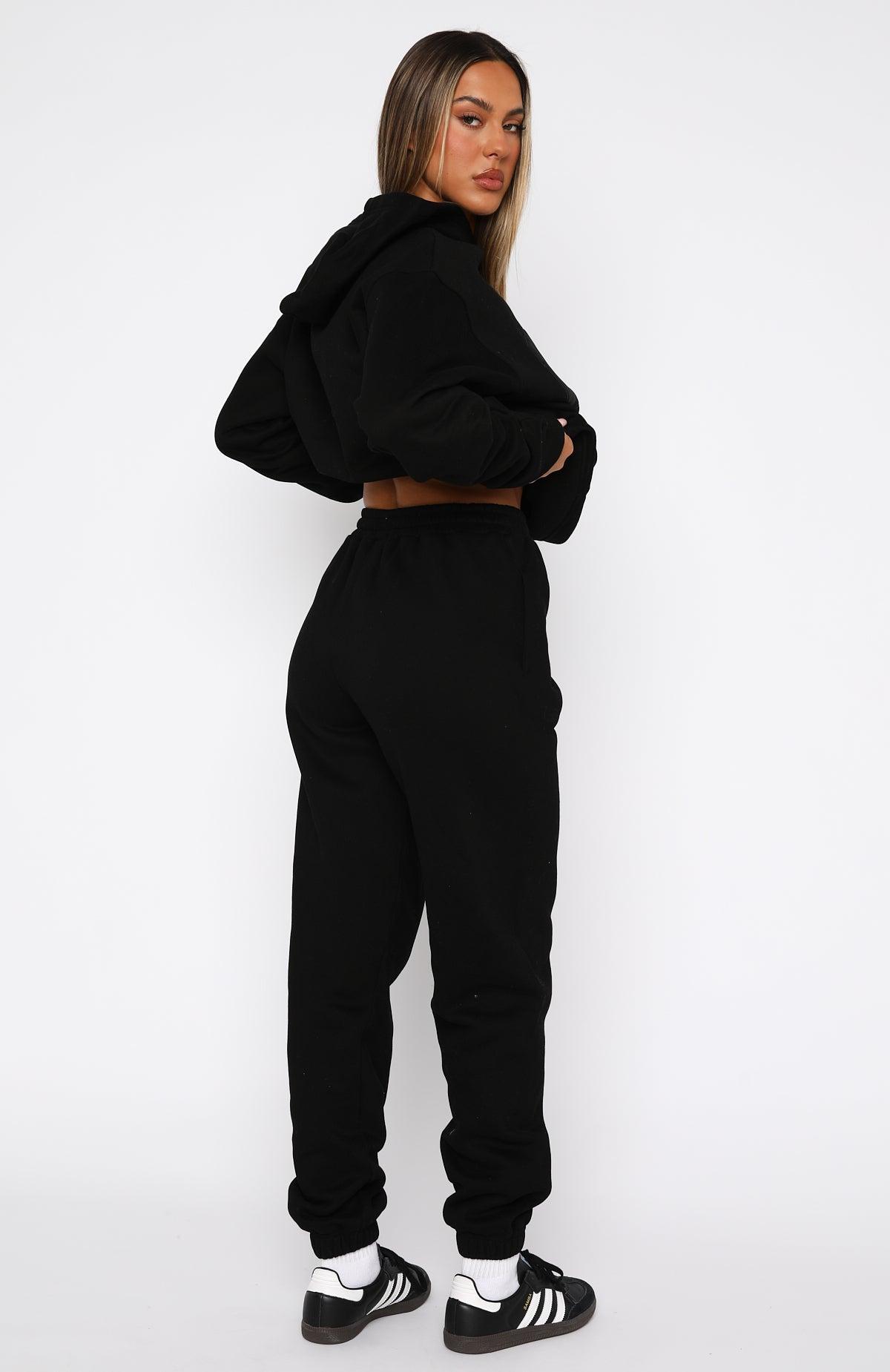 Decade Classics Varsity Sweatpants Black Product Image