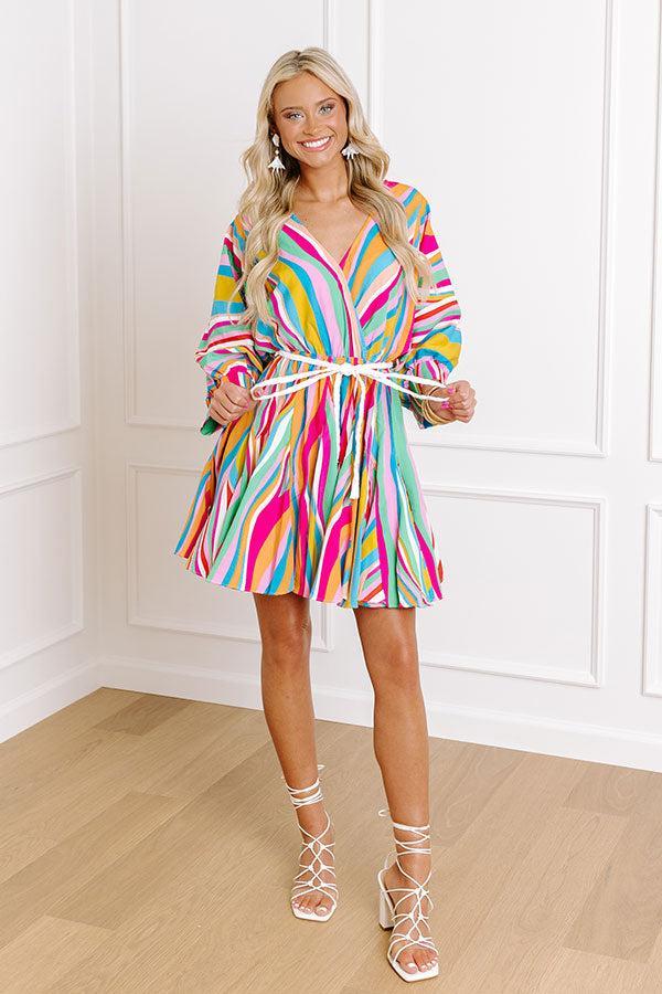 Really Radiant Stripe Dress Product Image