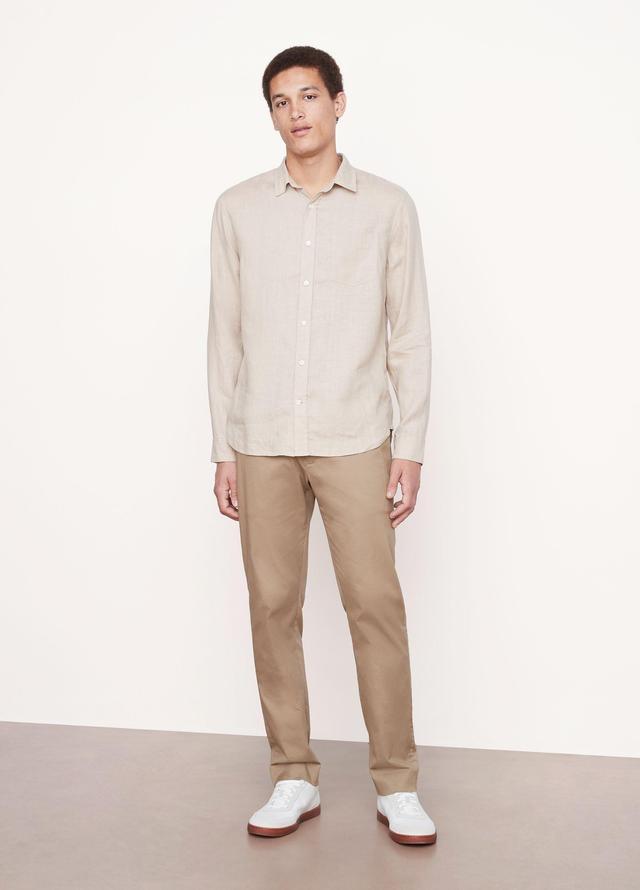 Linen Long-Sleeve Shirt Product Image