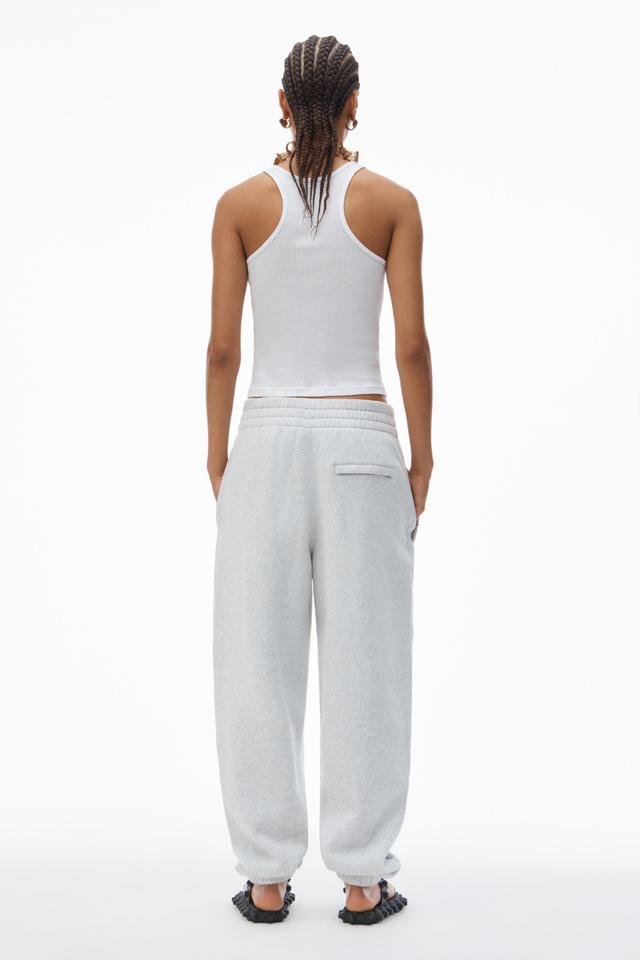 Puff Logo Sweatpant In Structured Terry Product Image