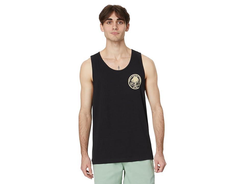 RVCA Park Stamp Tank Men's T Shirt Product Image