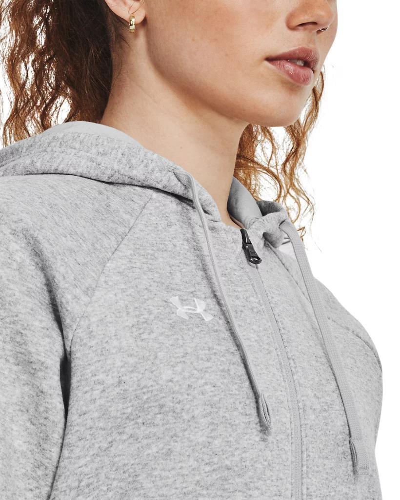 Women's UA Rival Fleece Full-Zip Hoodie Product Image