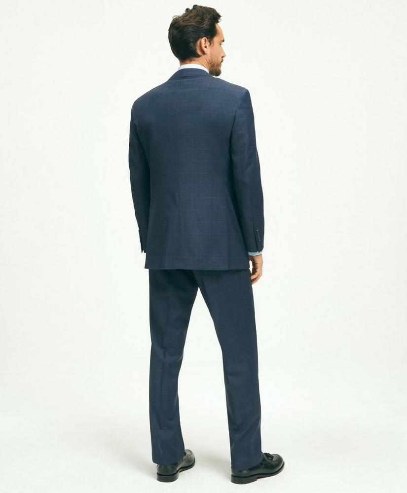 Traditional Fit Wool Checked 1818 Suit Product Image