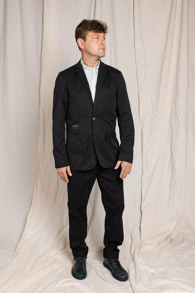 Rowan Trouser | Black Twill Male Product Image