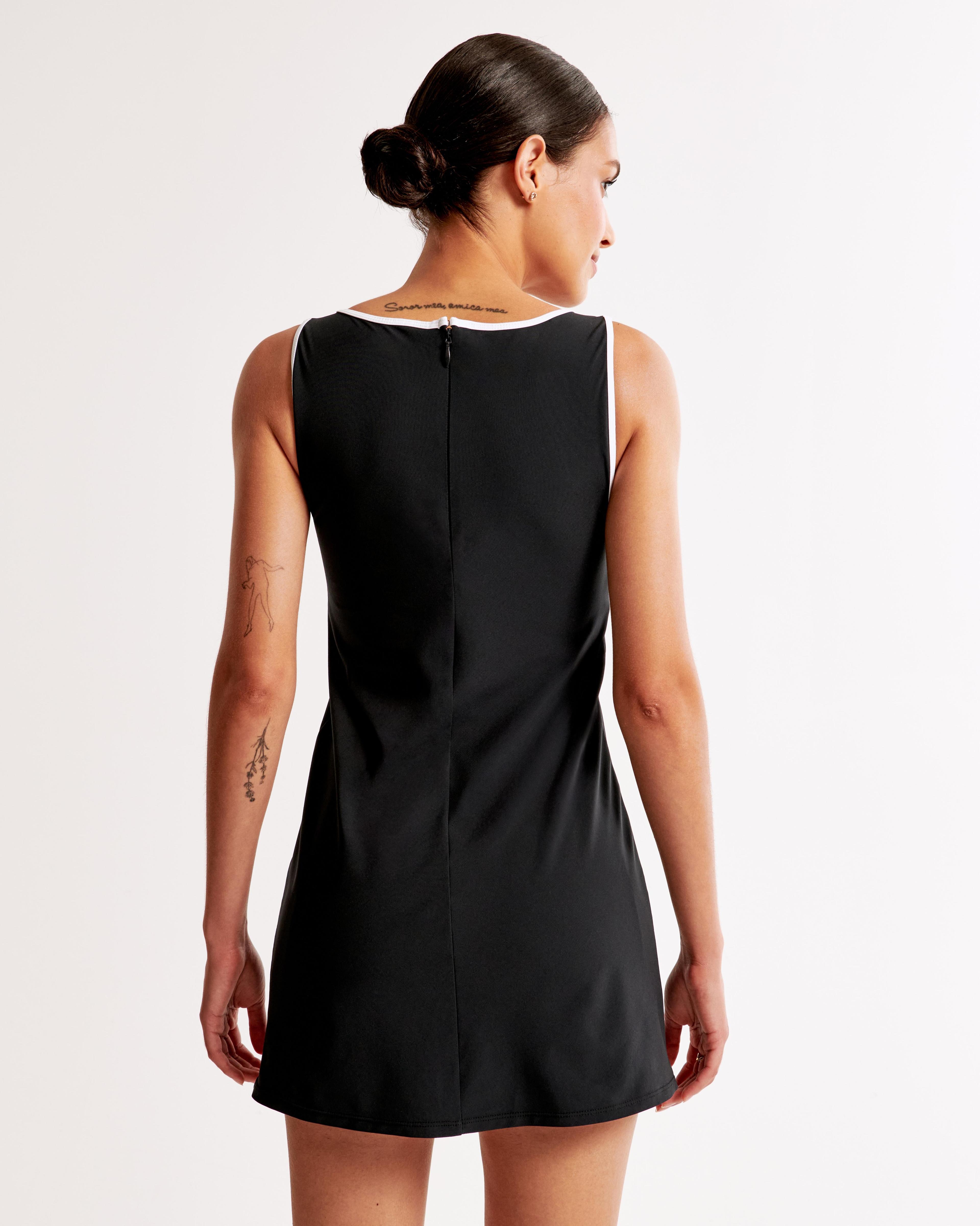 Squareneck Traveler Mini Dress Product Image