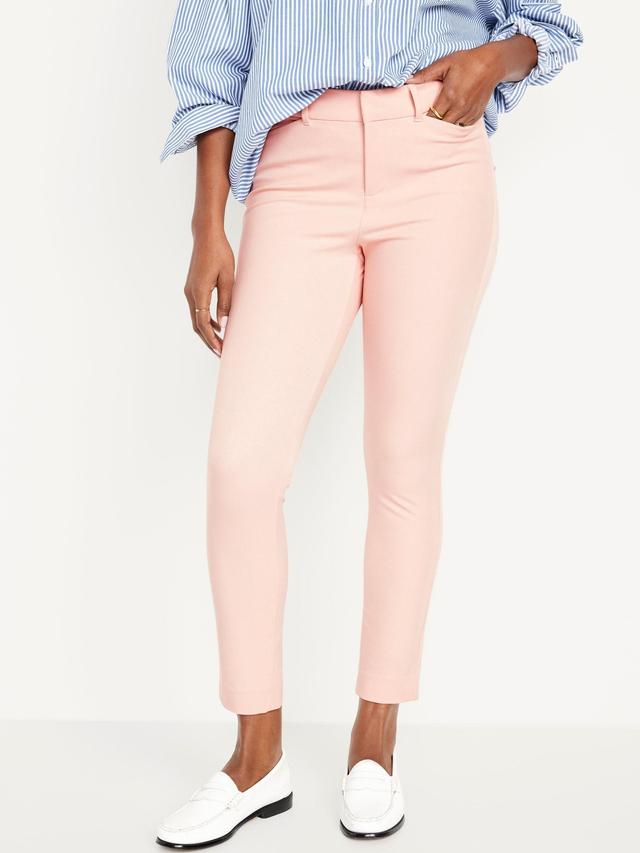 High-Waisted Pixie Skinny Ankle Pants Product Image