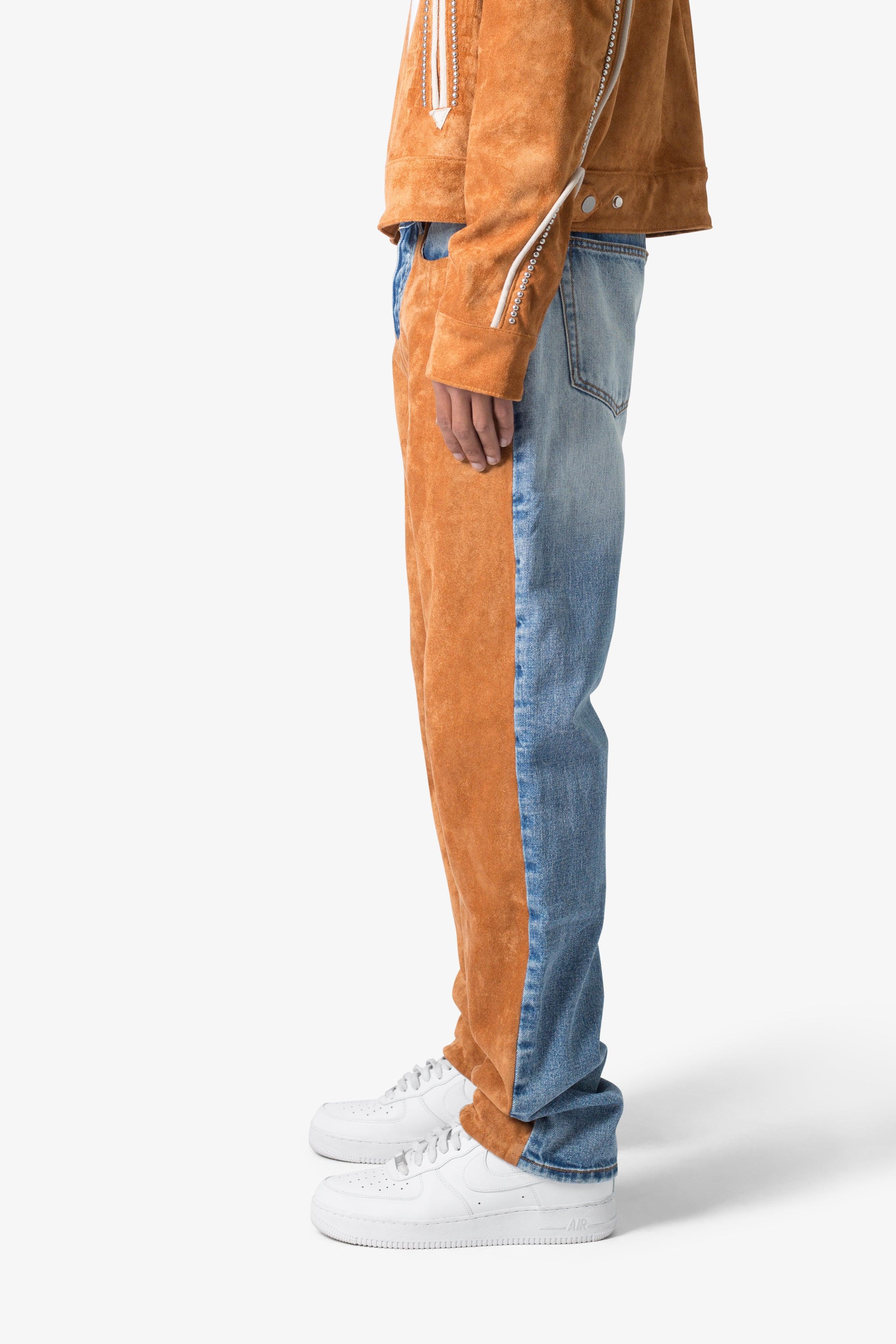 V636 Western Baggy Denim - Blue Product Image