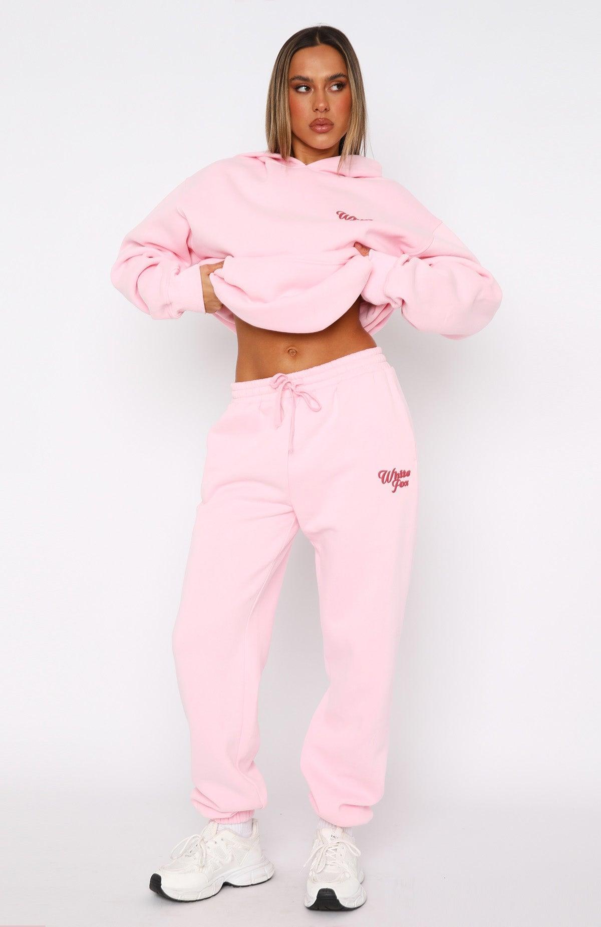 Be There For You Sweatpants Pink Product Image