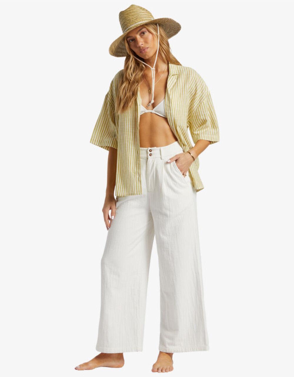 BILLABONG Beach Side Womens Oversized Button Up Shirt Product Image