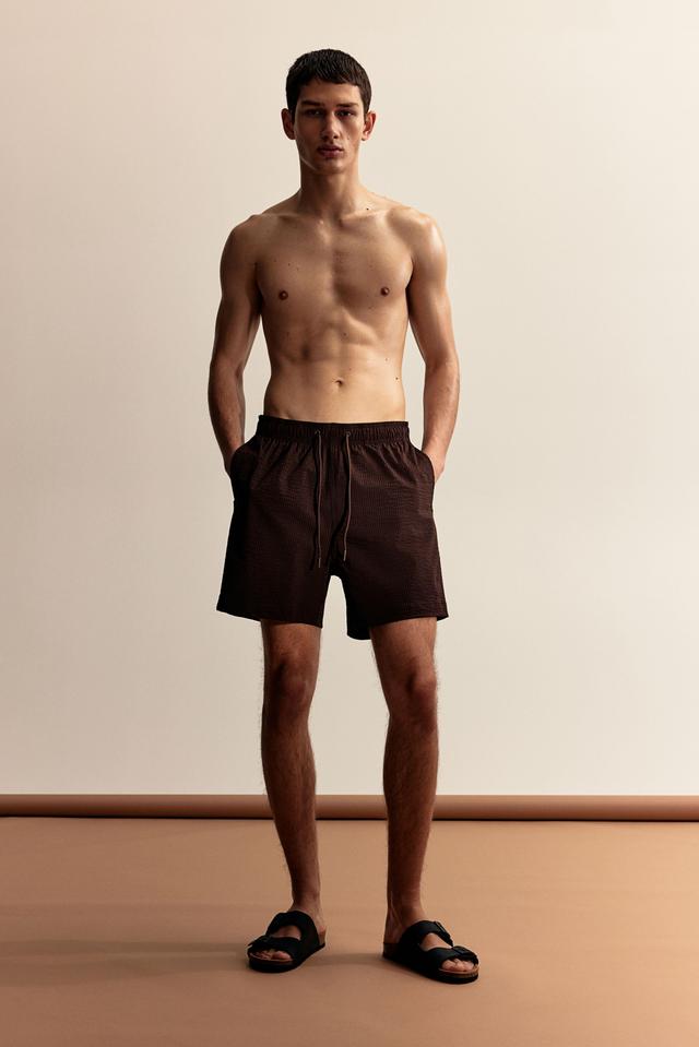 Seersucker Swim Shorts Product Image