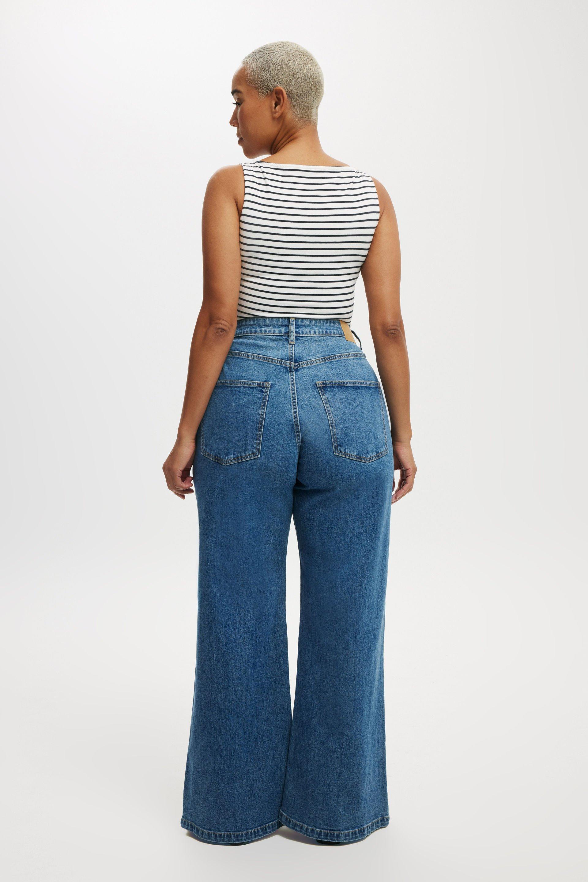 Curvy Stretch Wide Jean Product Image