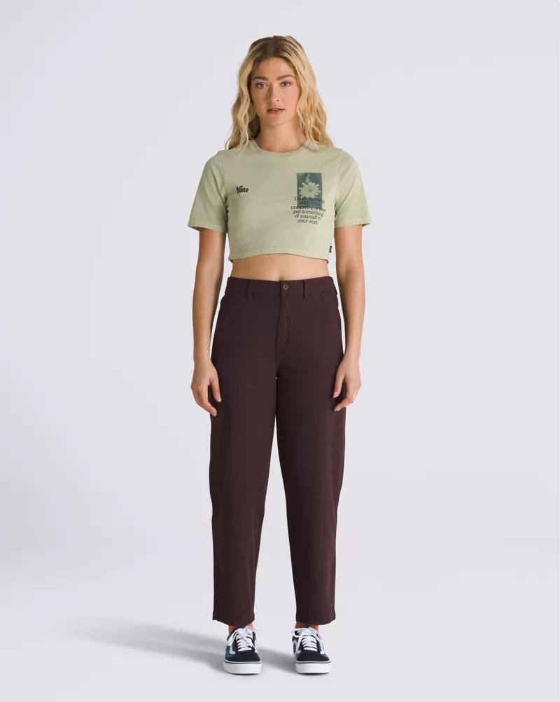 Night Bloom Crew Crop T-Shirt Product Image