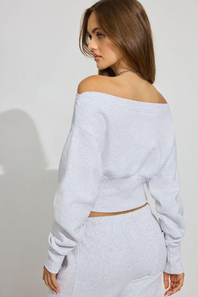 UltraFleece Off Shoulder Sweater Product Image