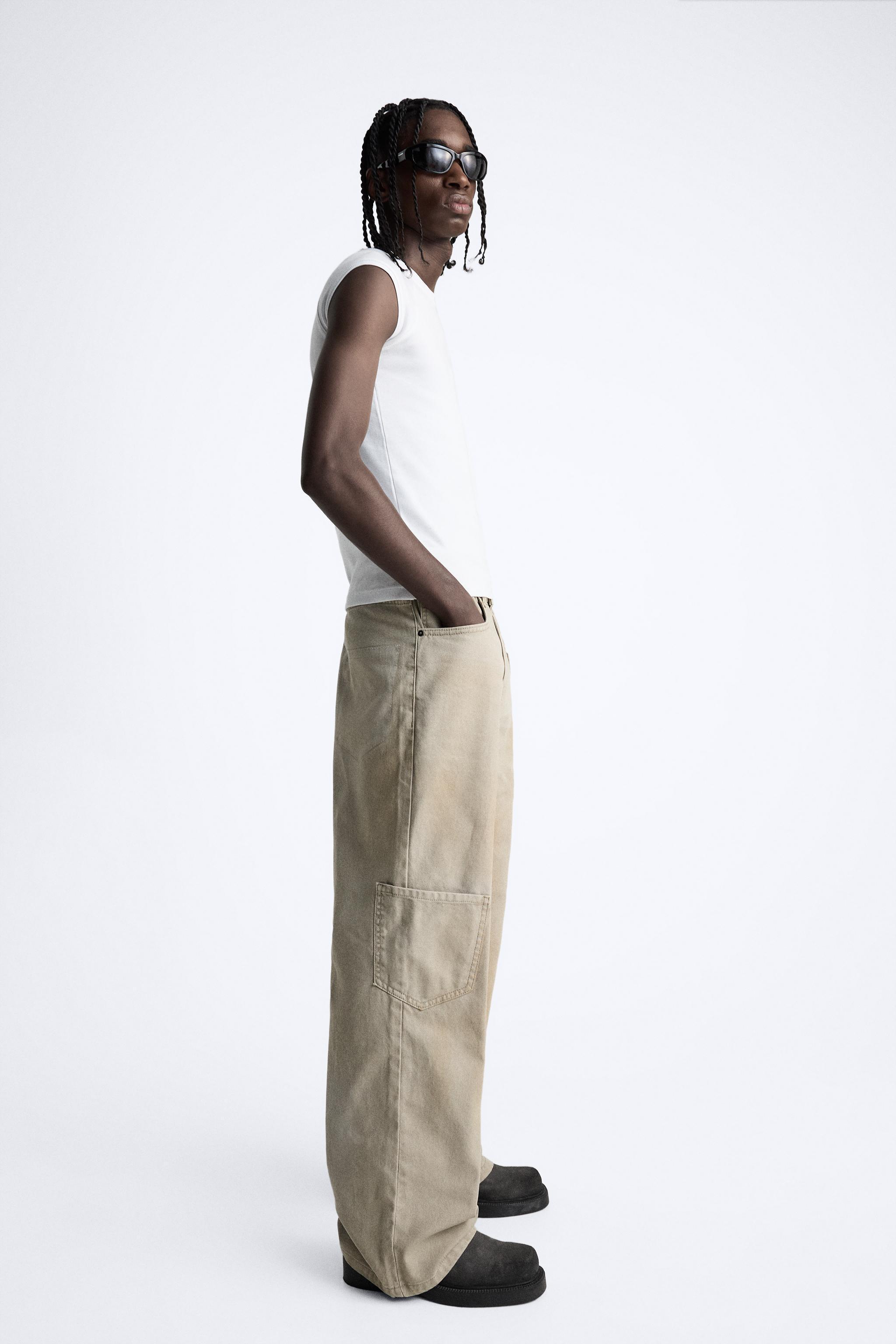 WIDE FIT POCKETS PANTS Product Image