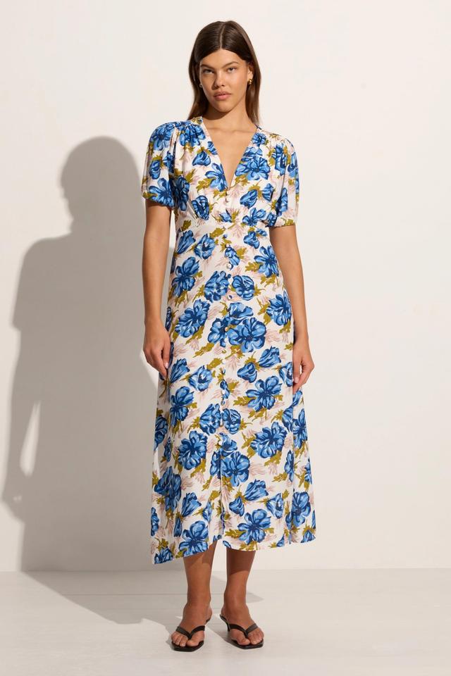 Bellavista Midi Dress Isadora Floral Navy - Final Sale Product Image