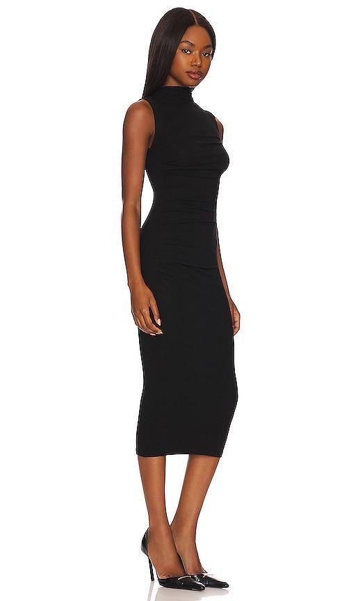 Enza Costa Silk Knit Sleeveless Twist Midi Dress Size M, S, XL, XS. Product Image