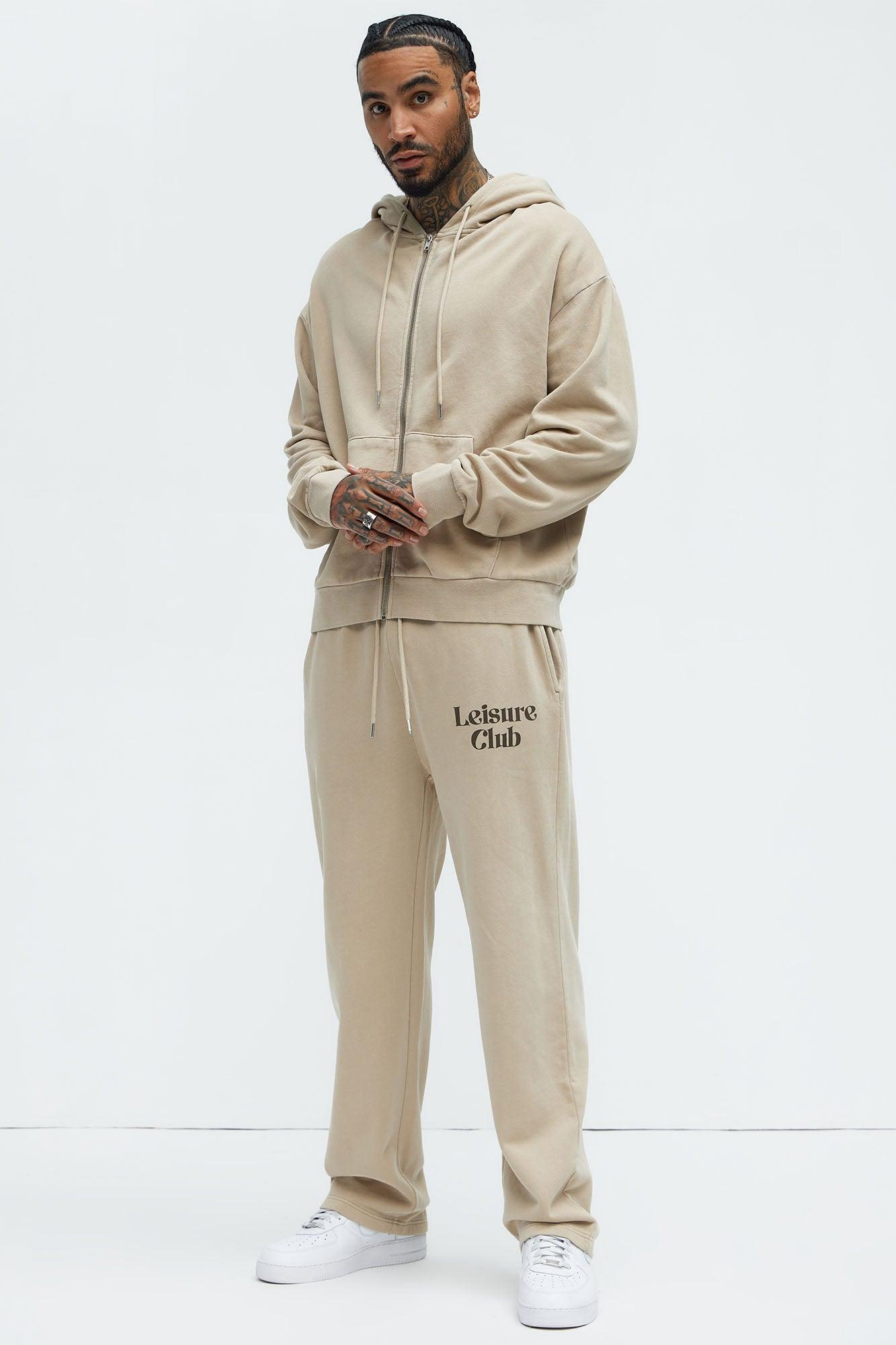 Leisure Club Sweatpants - Grey Product Image