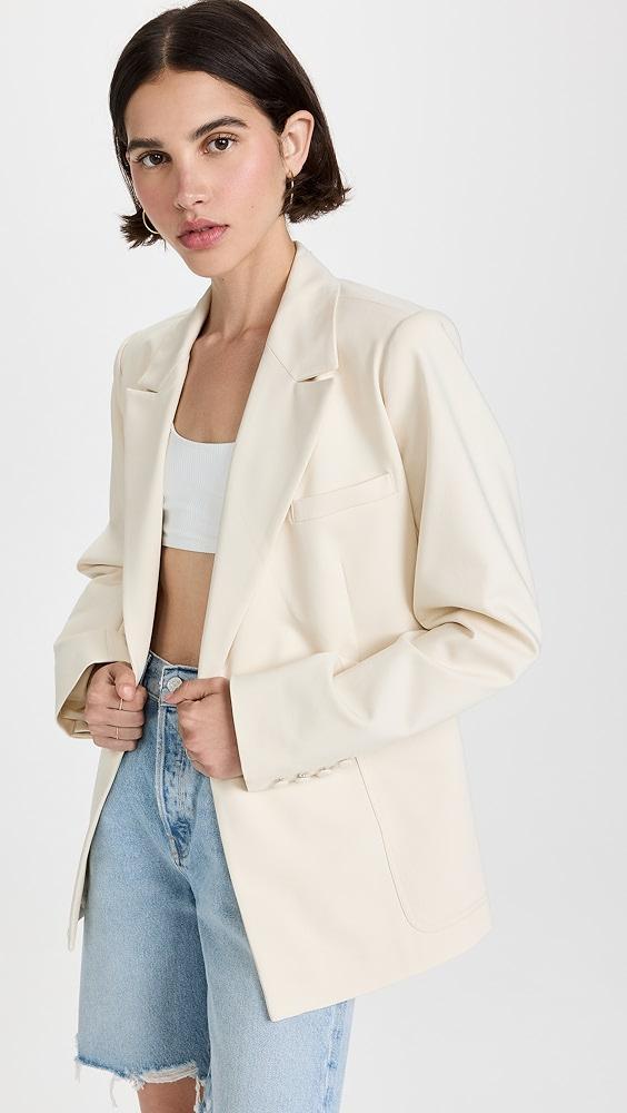 Good American Woven Blazer 2.0 | Shopbop Product Image