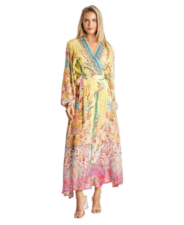 La Moda Clothing Womens Maxi belted cape Product Image