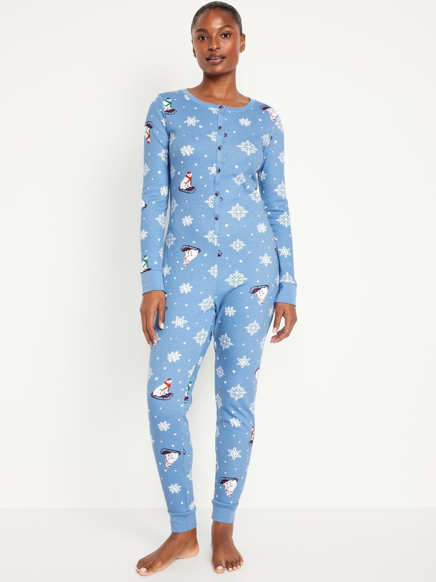 Thermal-Knit Pajama One-Piece Product Image